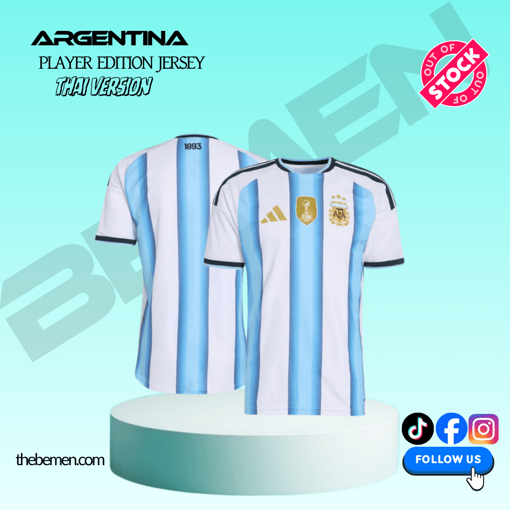 Argentina 2026 Home Kit – Player Edition