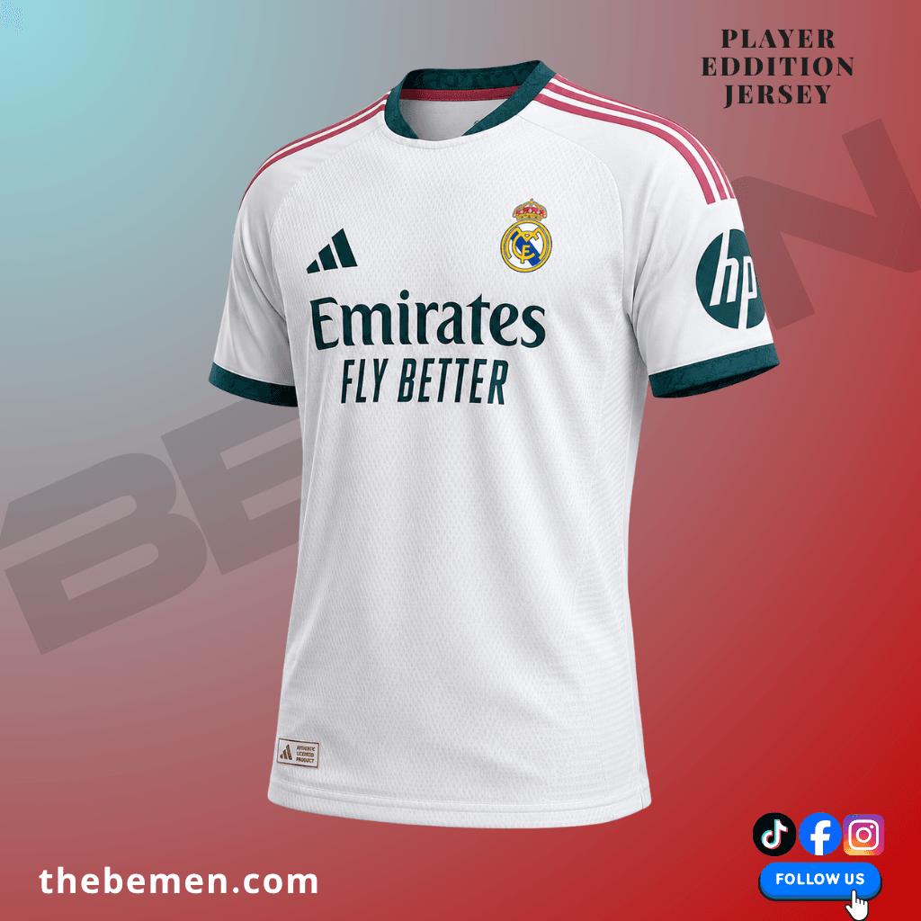 Real Madrid White Player Edition Jersey (2026/27 Edition)